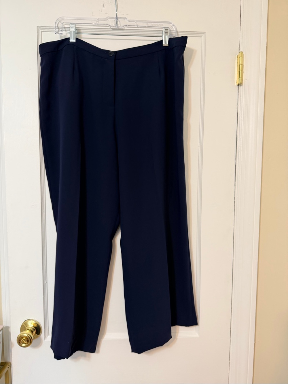 Pendleton Women's Navy Wide-Leg Dress Pants